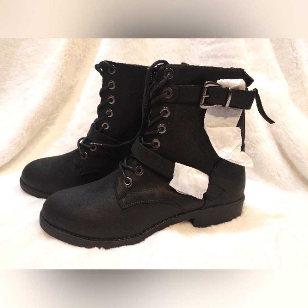 Black Combat Boots